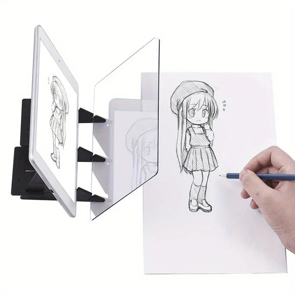 Optical Tracing Drawing Board – Portable Light Projector for Kids' Art