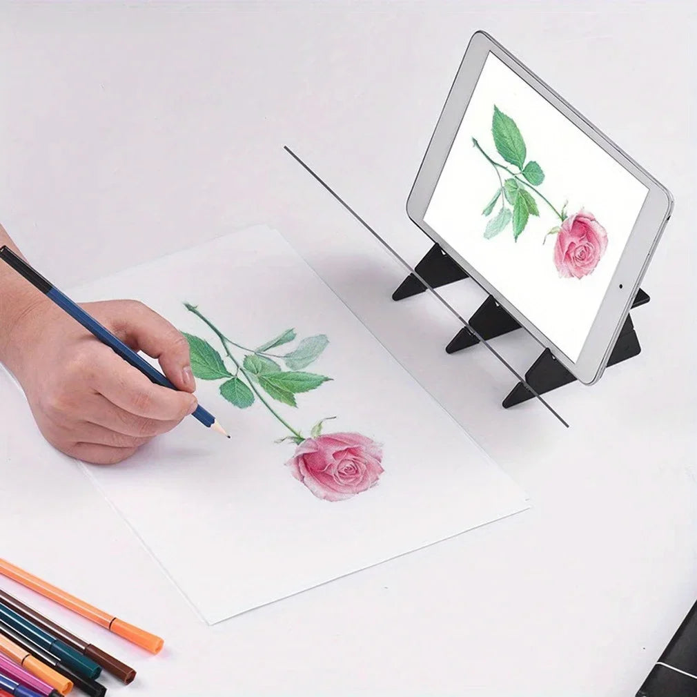 Optical Tracing Drawing Board – Portable Light Projector for Kids' Art